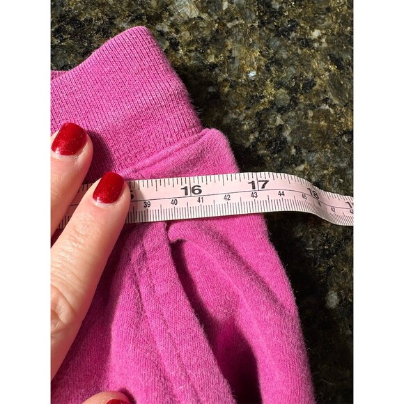 Nike Womens Sweatpants XL Pink Wide-Leg Drawstring Piped Athleisure - Picture 8 of 11